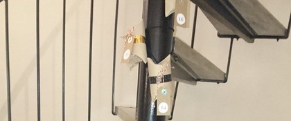 adventskalender aan spiltrap