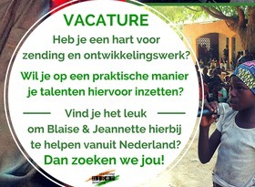 Vacatures in bestuur Niger Zending