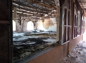 Brand in ons kerkgebouw